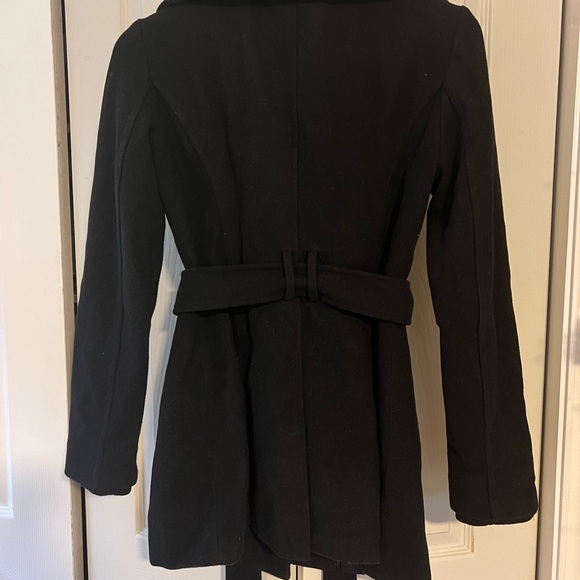GUESS Women Double Breasted Peacoat with Pockets XS - Picture 3 of 4